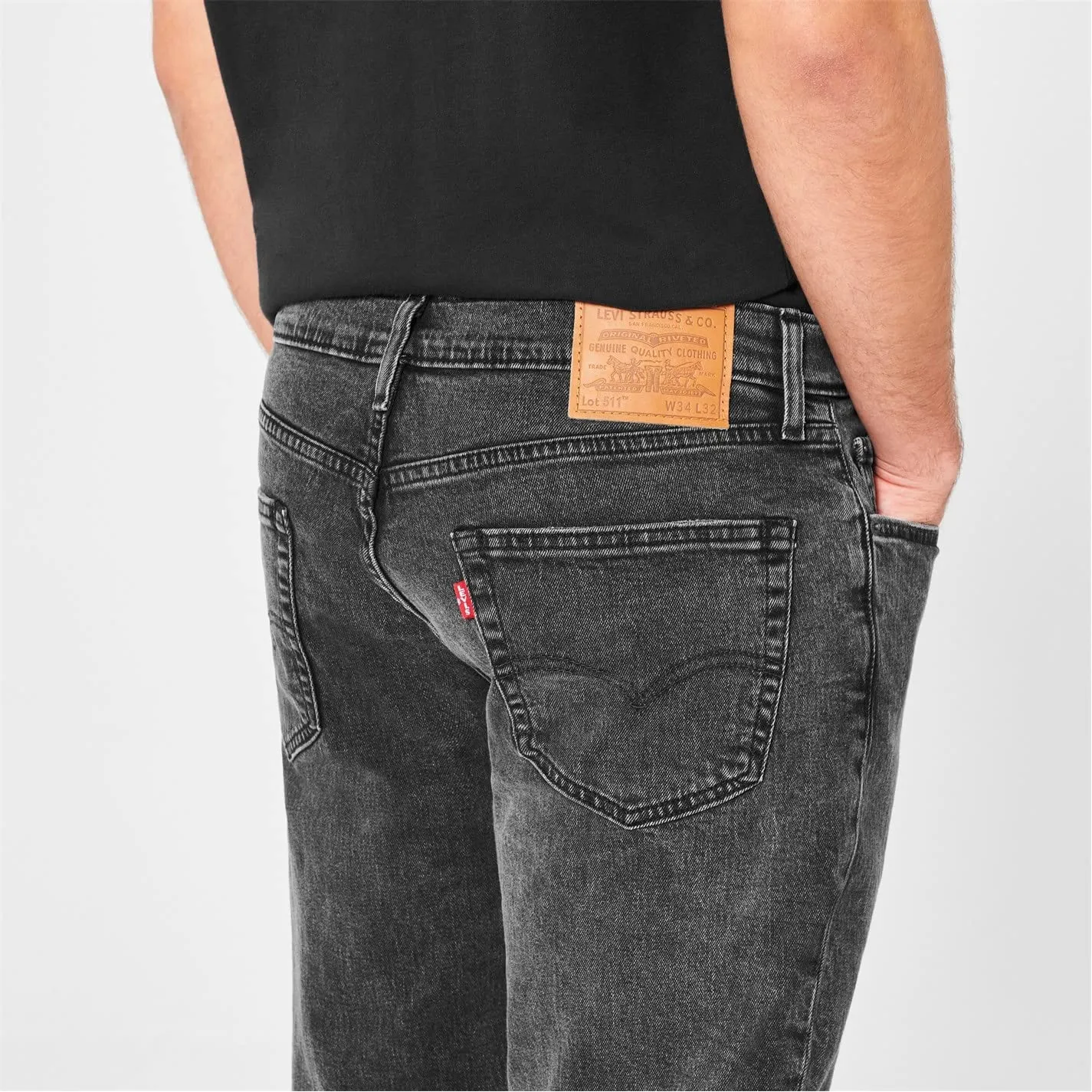 Levi's 511 Slim Jeans Uomo - Overnighter - 40W / 32L - immagine 3