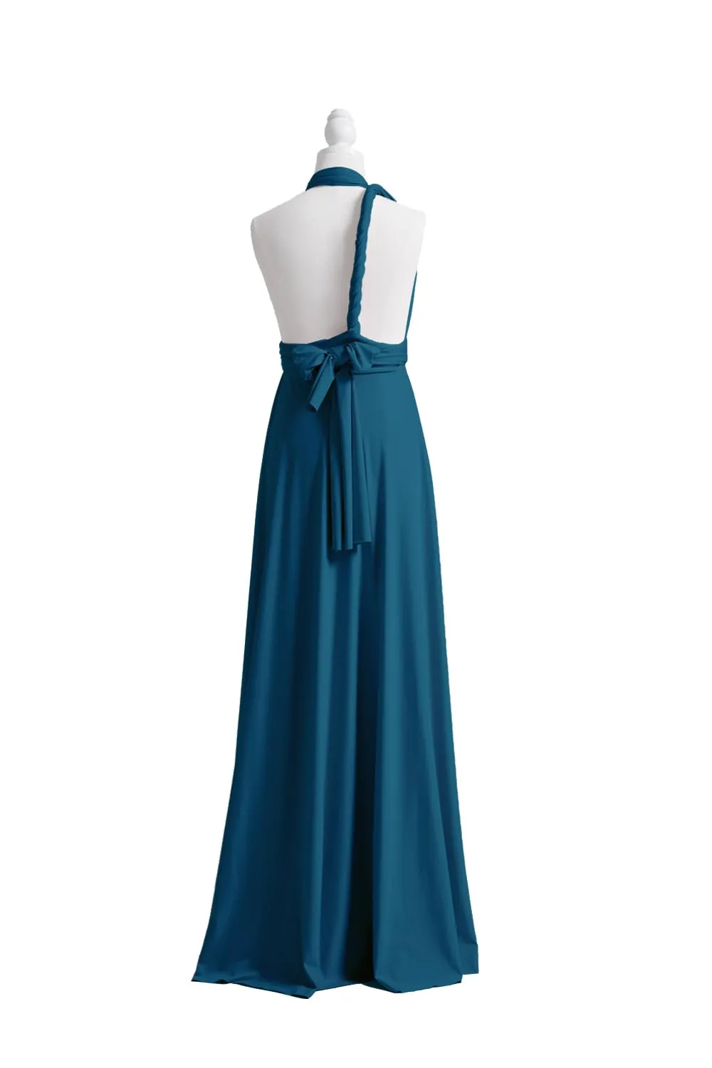 72styles Abito Cerimonia Donna Vestito Elegante Infinity Damigella d'Onore - immagine 3