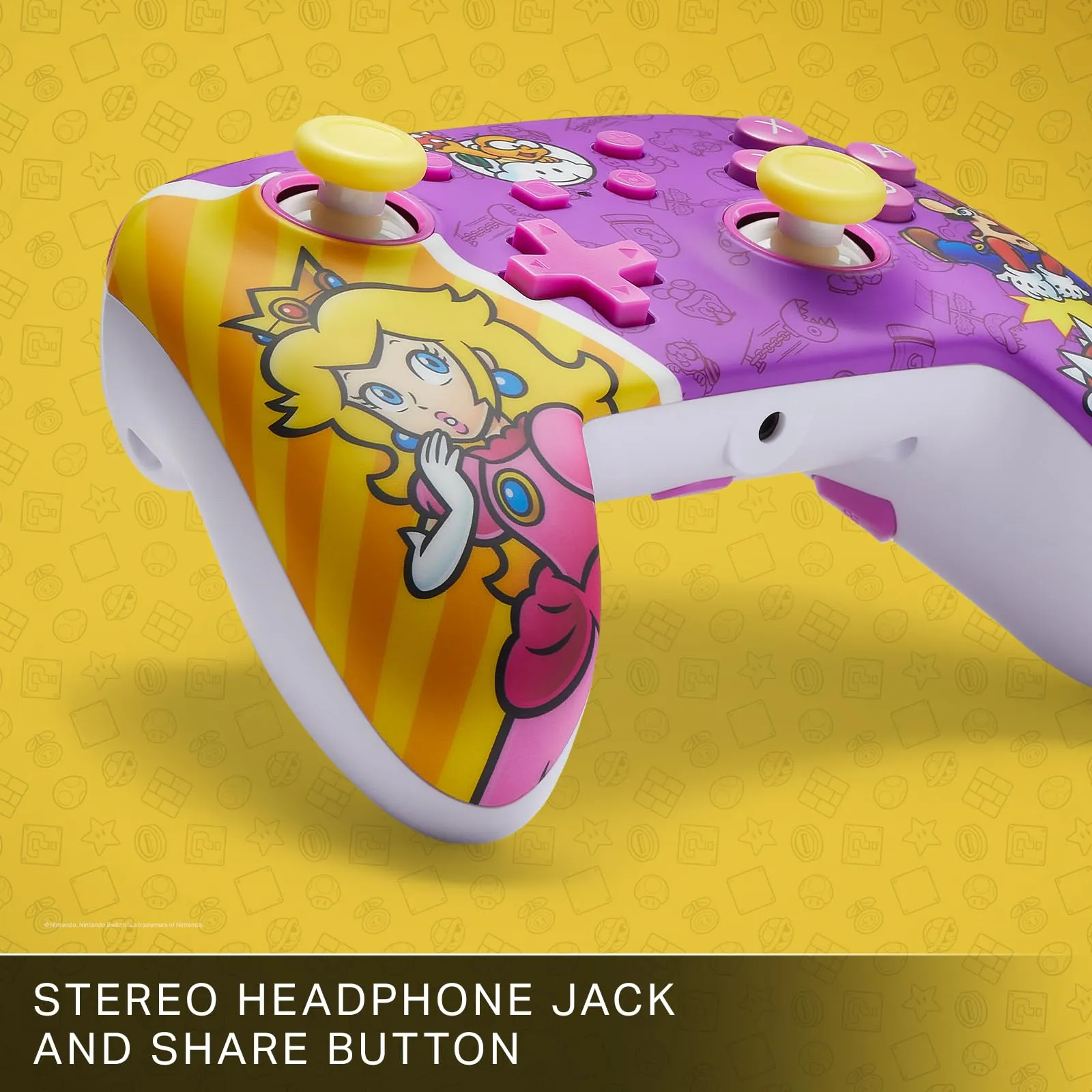 PowerA Wired Controller for Nintendo Switch - Princess Peach Battle - immagine 3