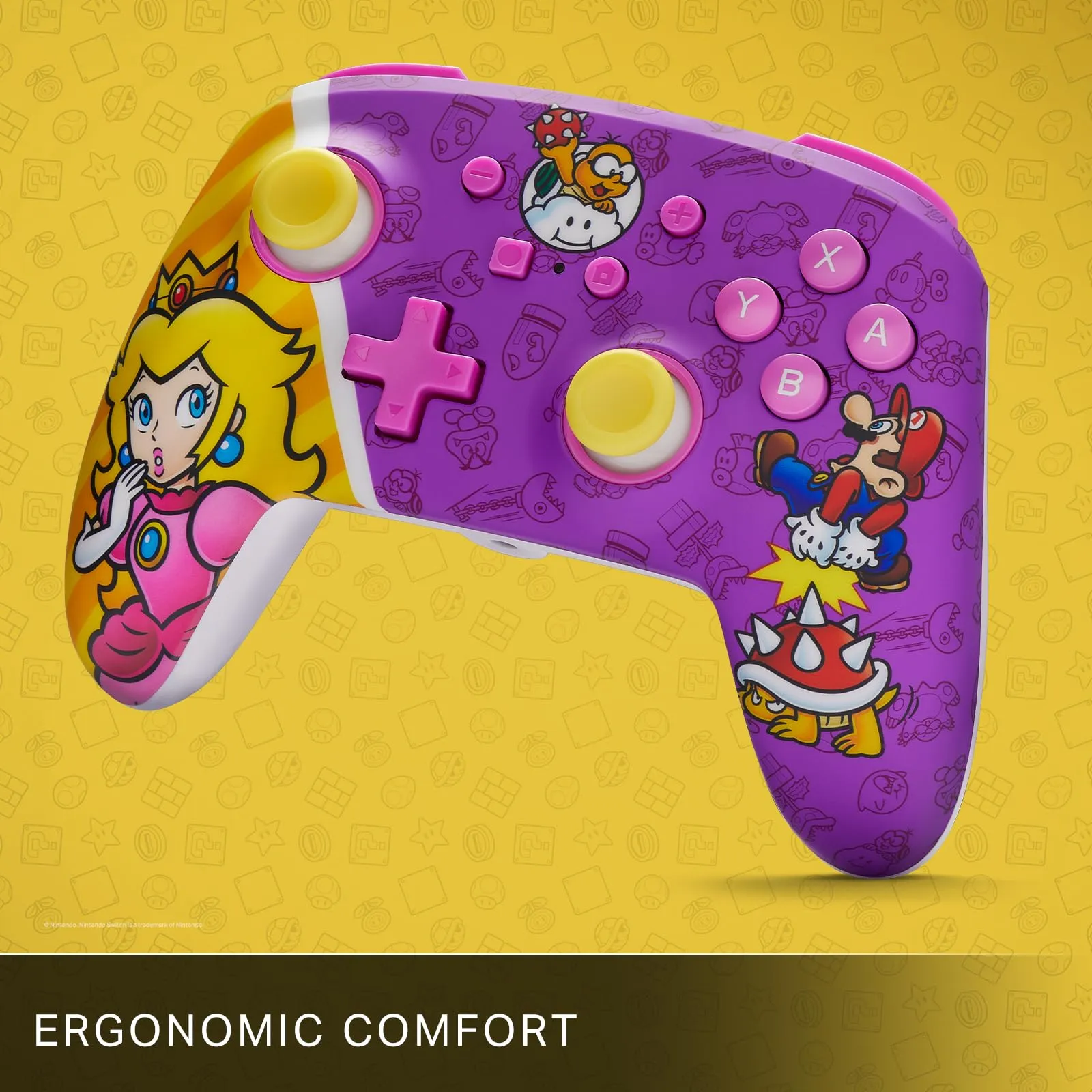 PowerA Wired Controller for Nintendo Switch - Princess Peach Battle - immagine 5