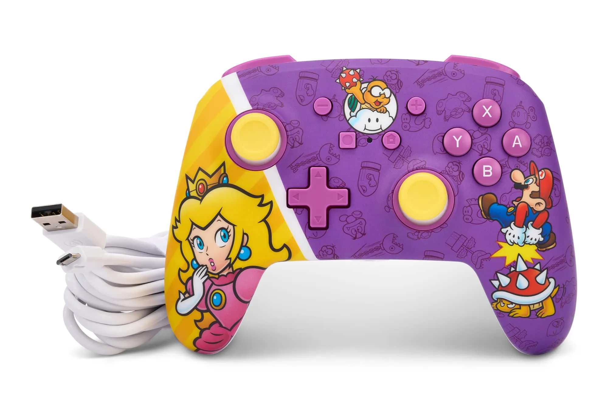 PowerA Wired Controller for Nintendo Switch - Princess Peach Battle - immagine 8