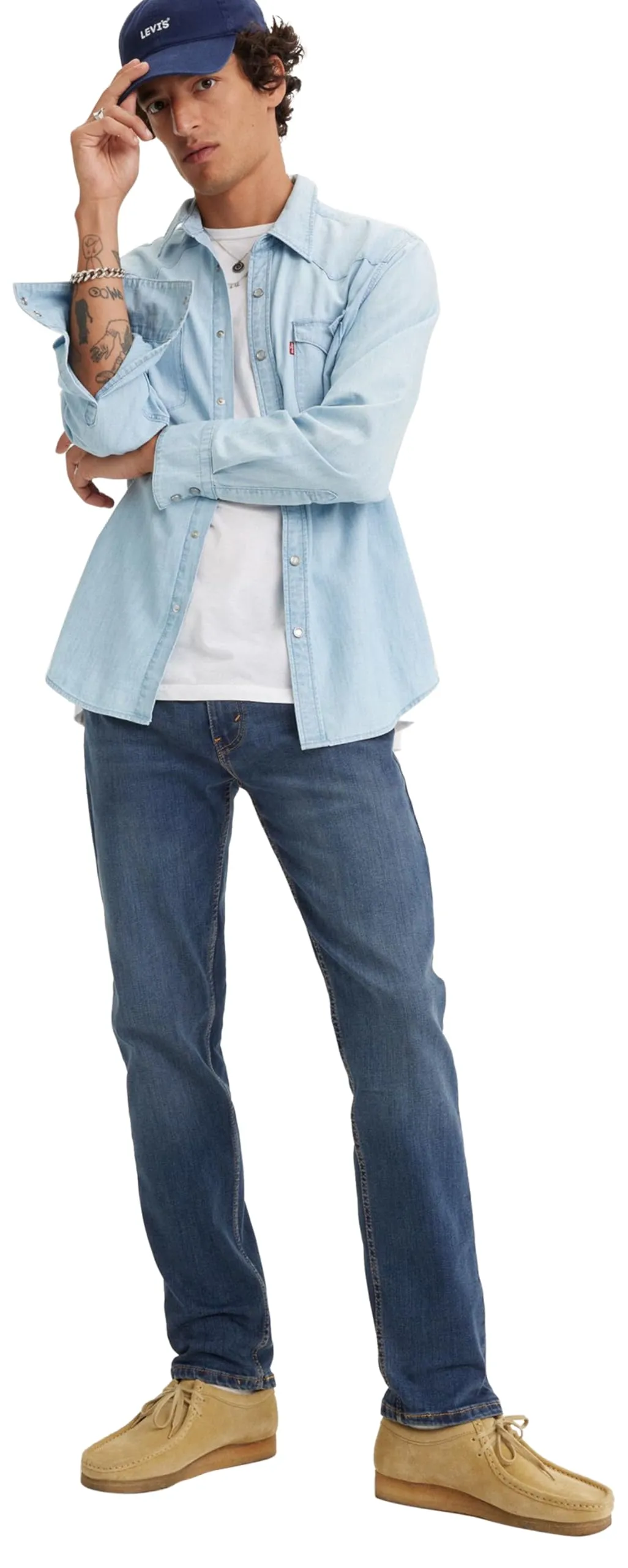 Levi's 502 Taper Jeans Panda 33W / 30L - immagine 9