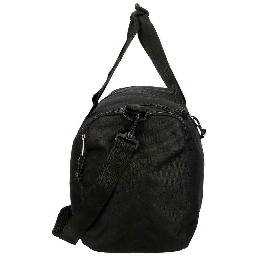 Reebok Boston Borsa da viaggio nera, Poliestere, 55x28,5x21 cm, 32,92L - immagine 2