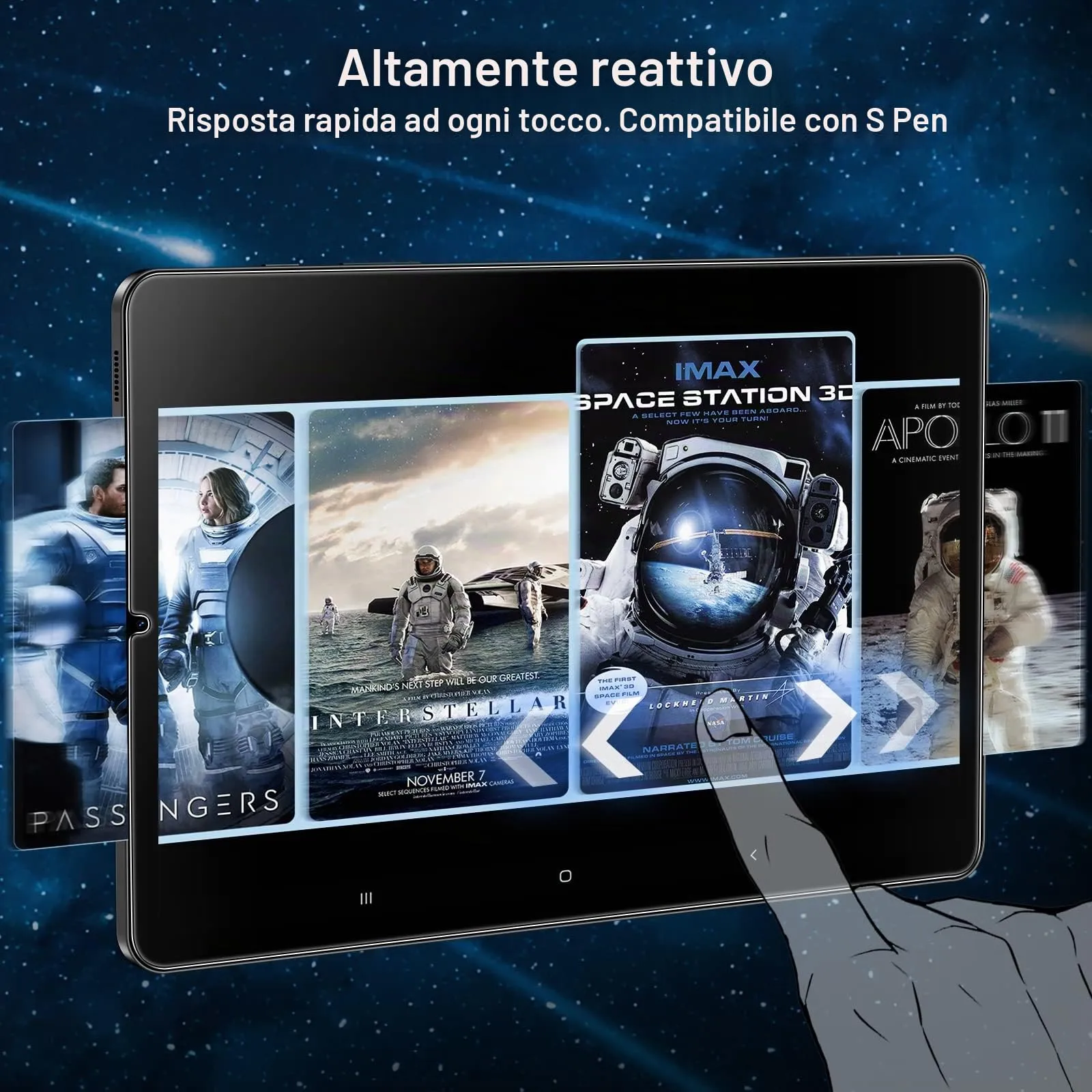 JETech Pellicola Protettiva in Vetro Temperato per Samsung Galaxy Tab S6 Lite 10,4", 2 Pezzi - immagine 6
