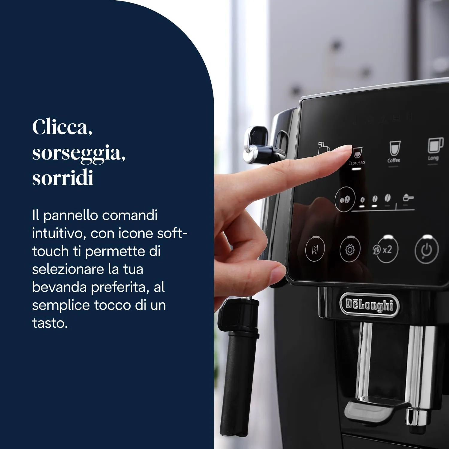 De'Longhi Magnifica Start ECAM222.20.B Macchina Caffè Automatica - immagine 5