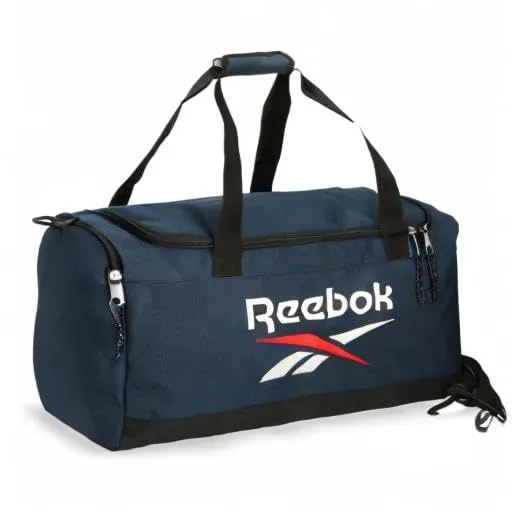 Reebok Boston Borsa da viaggio Blu, 55x28,5x21 cm, Poliestere, 32,92L - immagine 5
