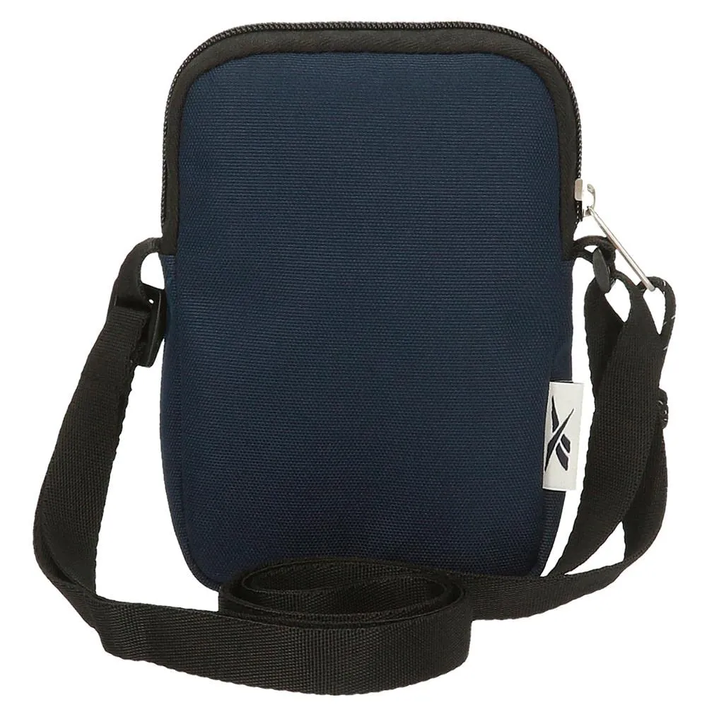 Reebok Boston Borsa a Spalla Piccola Blu, Poliestere, 12x17x2,5 cm - immagine 2