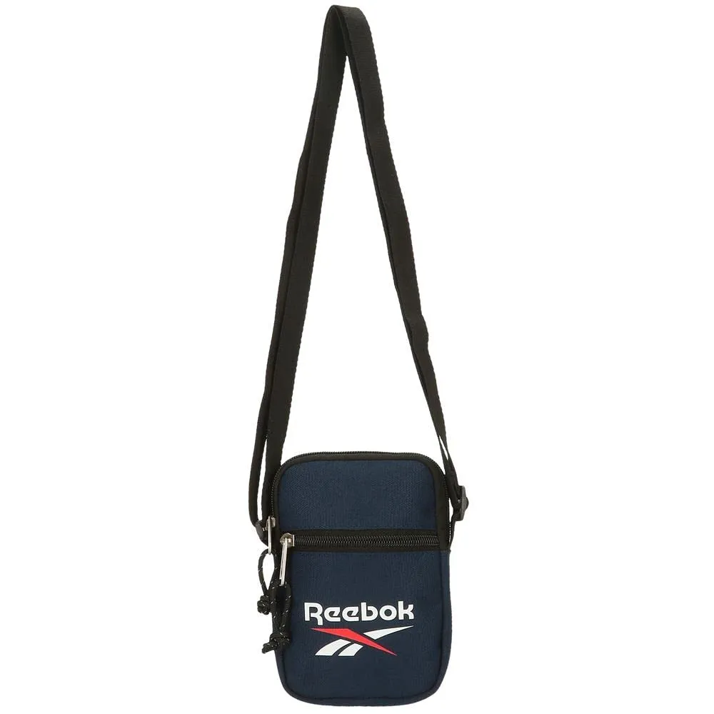 Reebok Boston Borsa a Spalla Piccola Blu, Poliestere, 12x17x2,5 cm - immagine 6