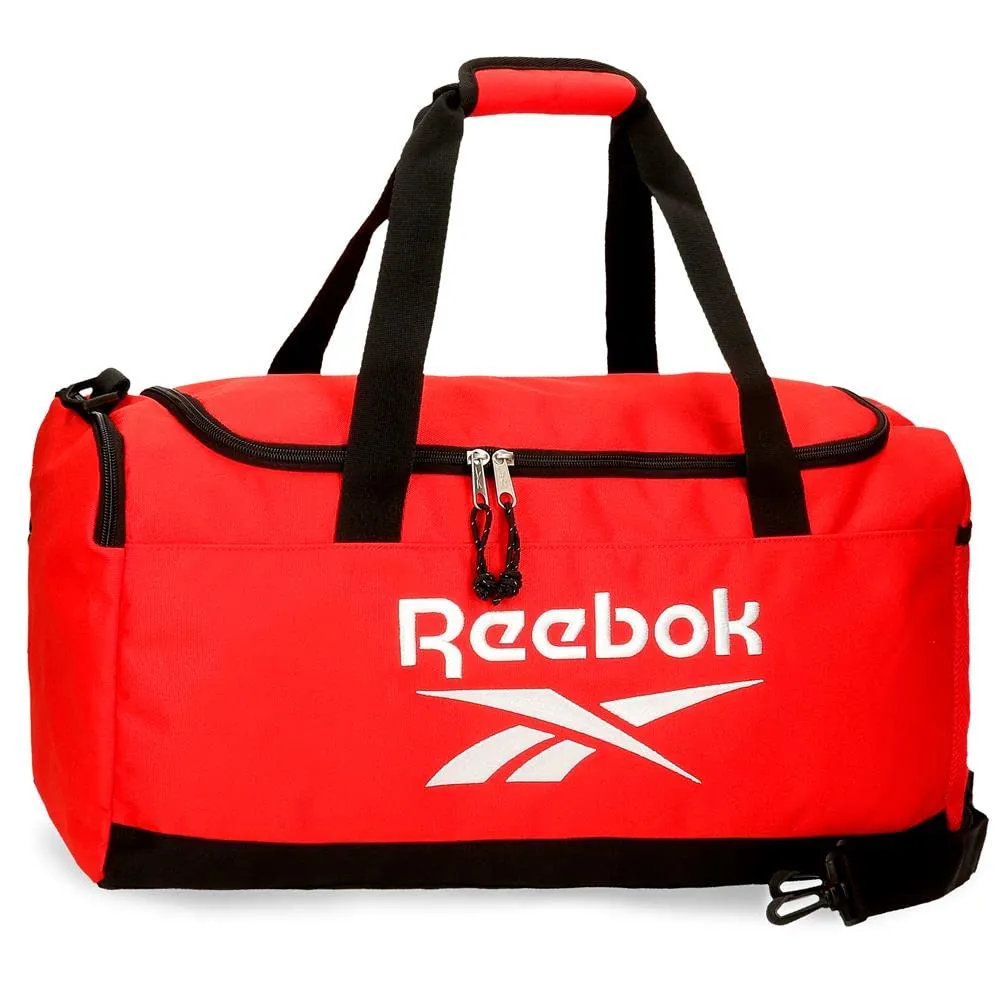 Reebok Boston Borsa da viaggio Rosso, Poliestere, 55x28.5x21 cm, 32.92L - immagine 1