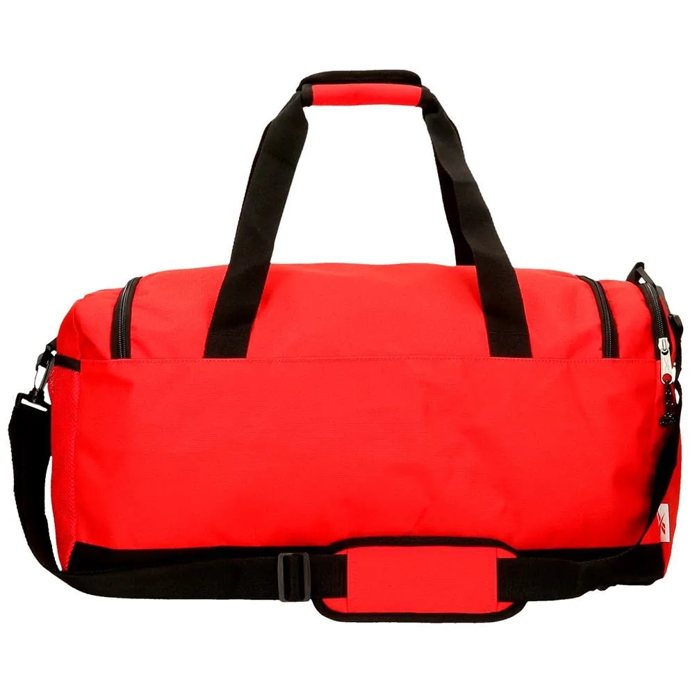 Reebok Boston Borsa da viaggio Rosso, Poliestere, 55x28.5x21 cm, 32.92L - immagine 3