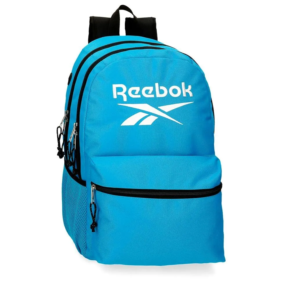 Reebok Zaino Scuola Doppio Comparto Blu, Poliestere, 20.46L - immagine 1