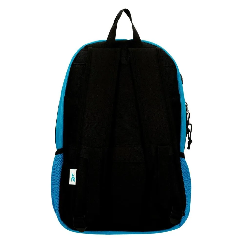 Reebok Zaino Scuola Doppio Comparto Blu, Poliestere, 20.46L - immagine 3