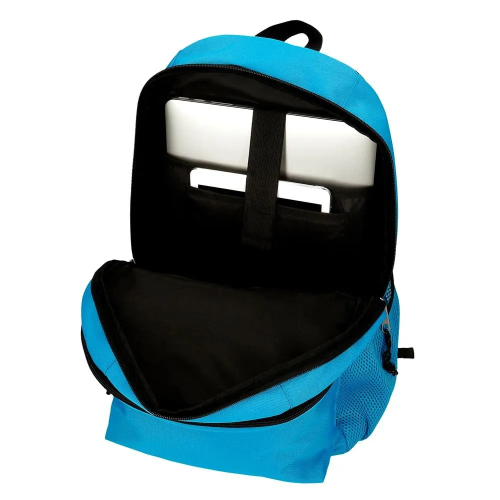 Reebok Zaino Scuola Doppio Comparto Blu, Poliestere, 20.46L - immagine 4