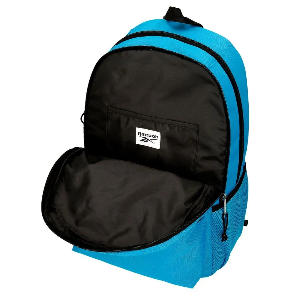 Reebok Zaino Scuola Doppio Comparto Blu, Poliestere, 20.46L - immagine 5