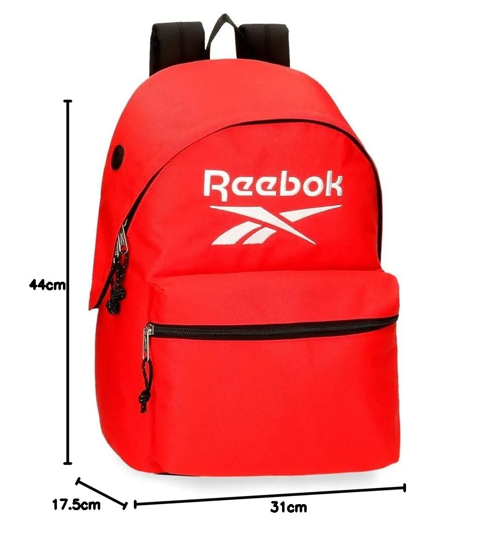 Reebok Boston School Backpack 15.6" Rosso 31x44x17.5 cm Poliestere 23.87L - immagine 10