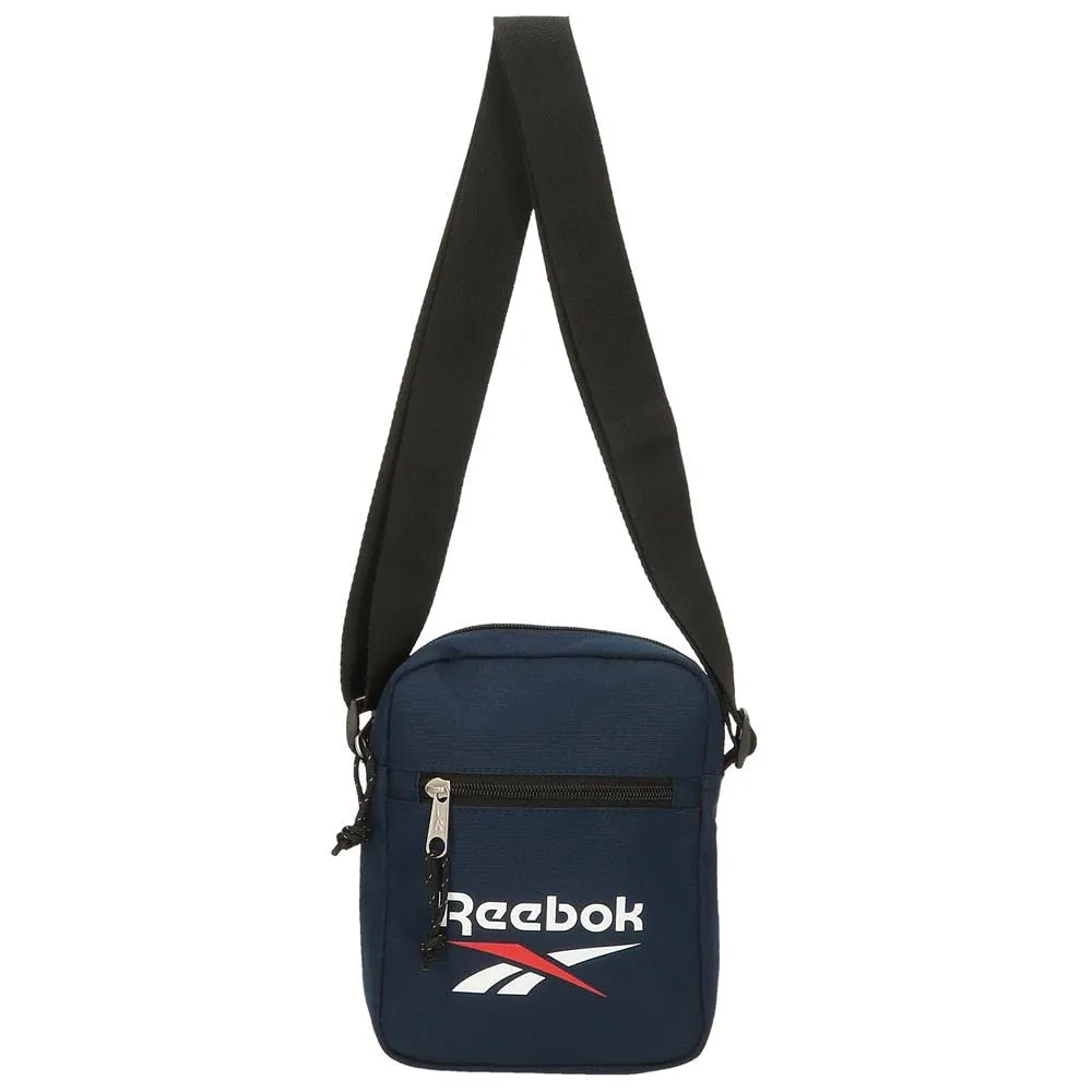 Borsa a tracolla Reebok Boston Blu, Poliestere, 17x21x7 cm - immagine 7