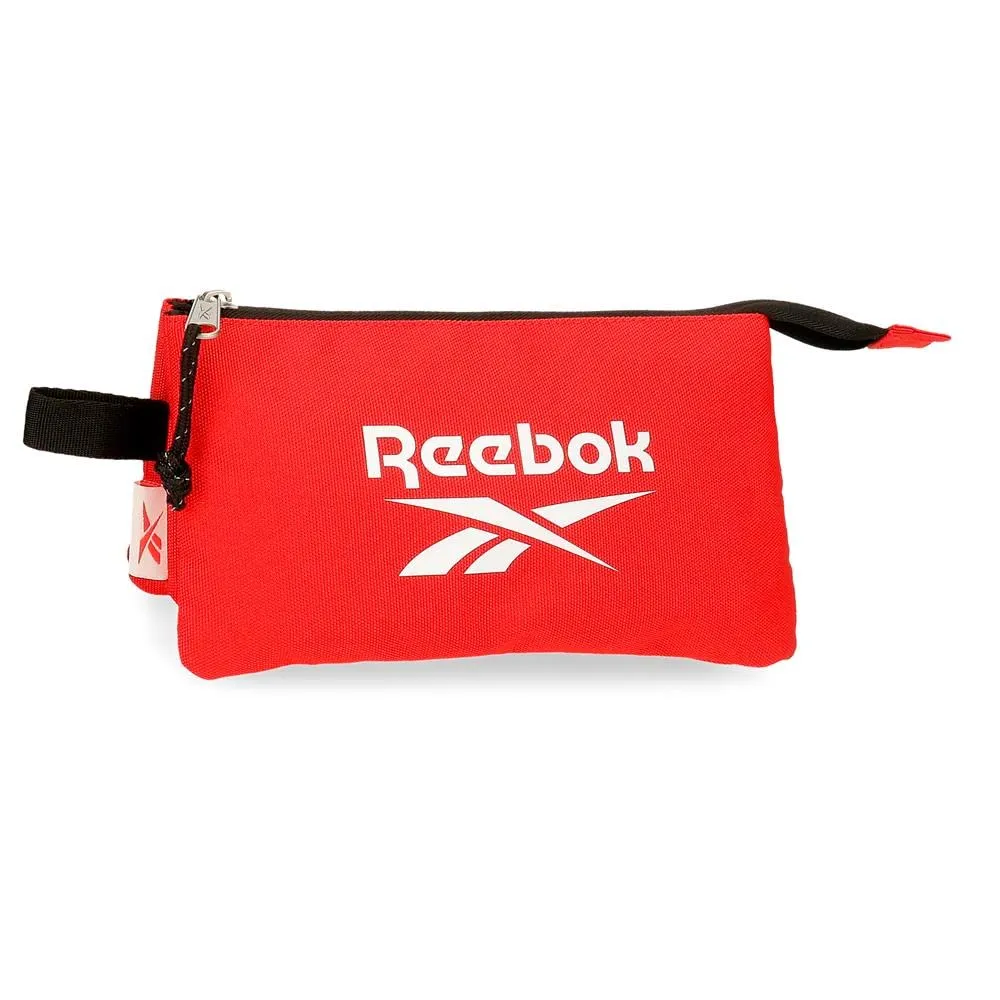 Reebok Boston Custodia Tripla Rossa 22x12x5 cm Poliestere - immagine 1