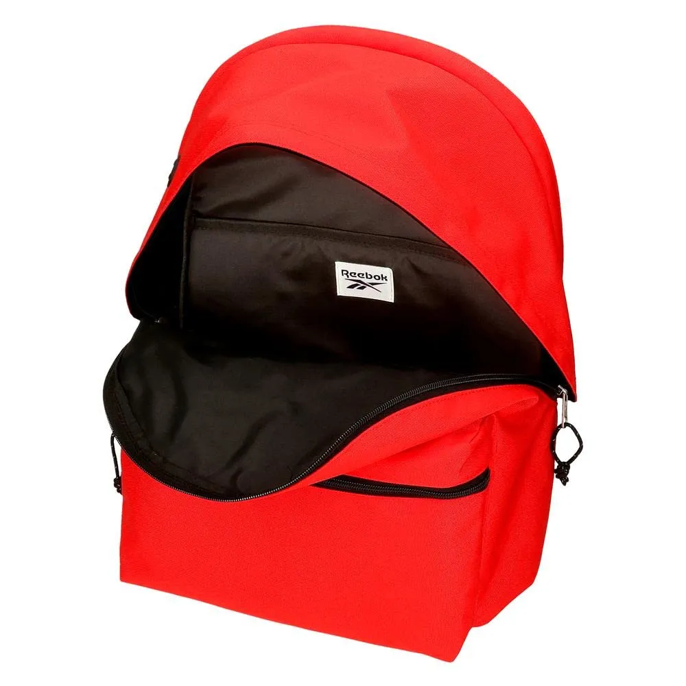 Reebok Zaino per laptop a doppio scomparto 15.6", Rosso, Poliestere, 23.87L - immagine 5