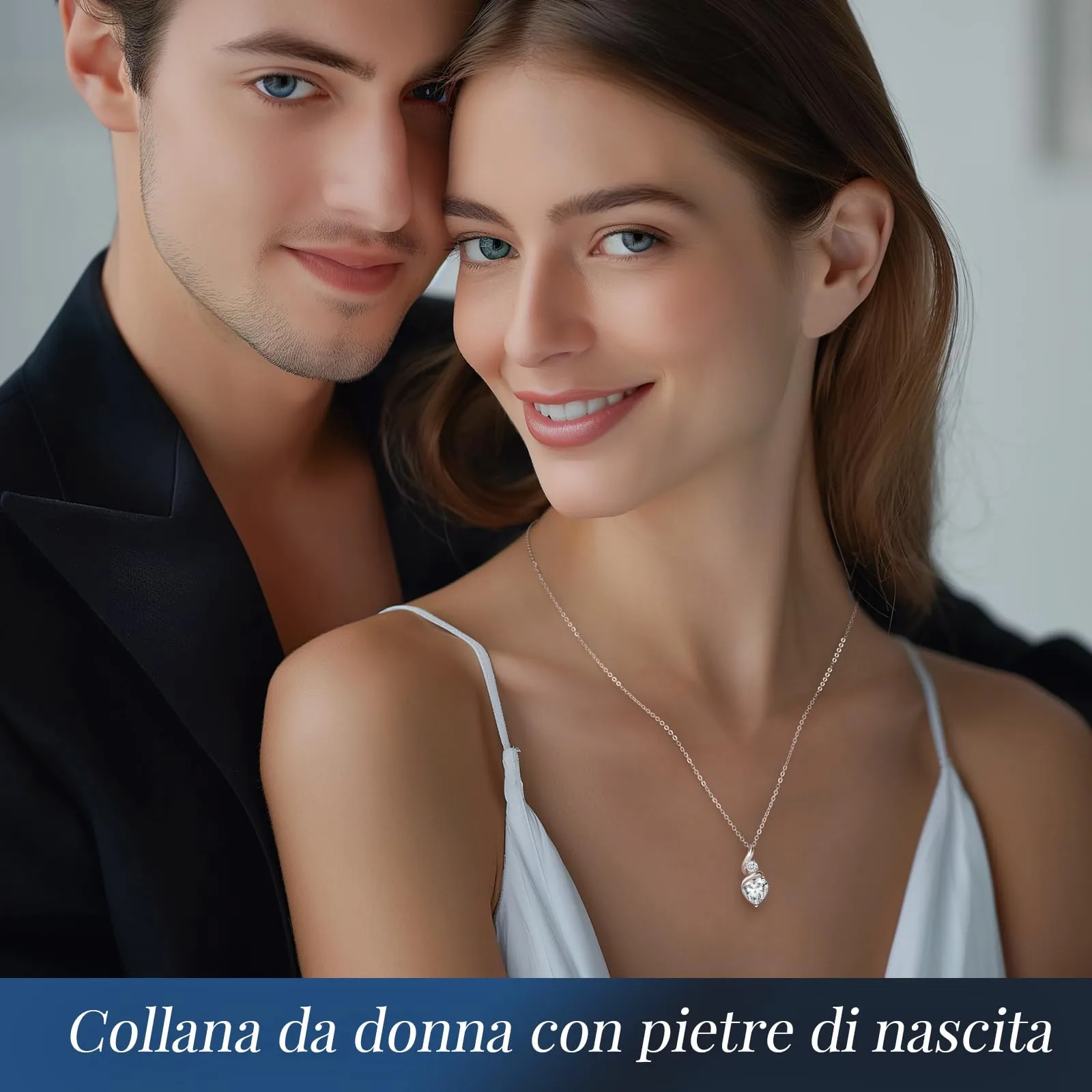 Louisa Secret Collana Donna in Argento 925 Fiamma Cuore con Zirconio - immagine 4
