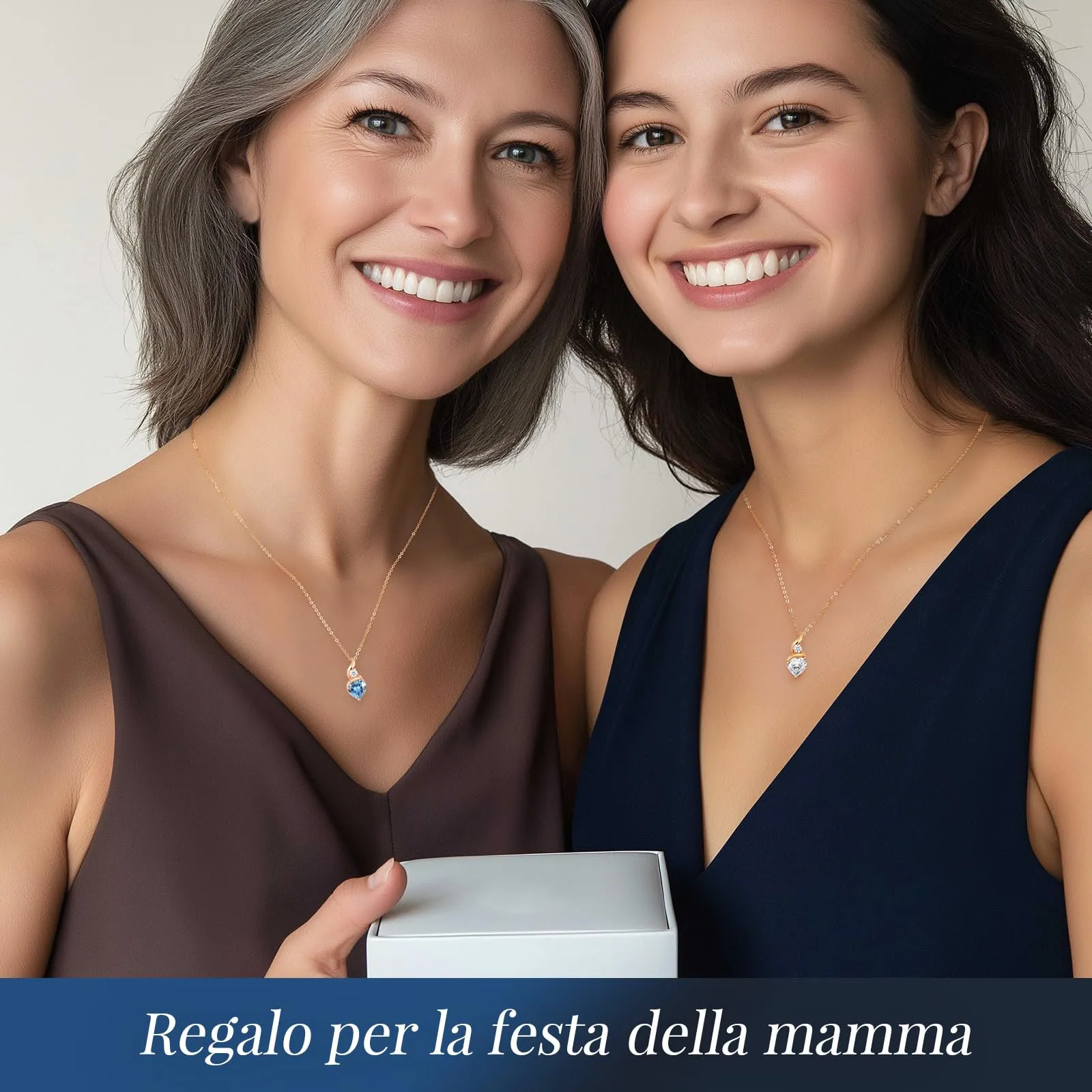 Louisa Secret Collana Donna in Argento 925 Fiamma Cuore con Zirconio - immagine 2