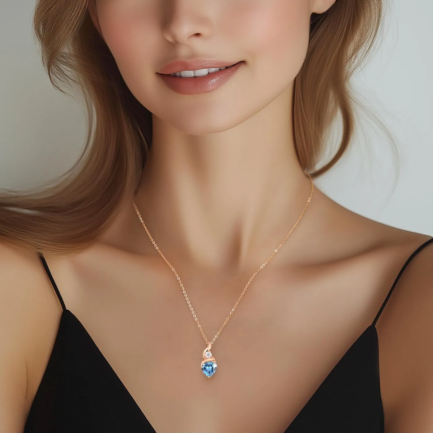 Louisa Secret Collana Donna in Argento 925 Fiamma Cuore con Zirconio - immagine 7