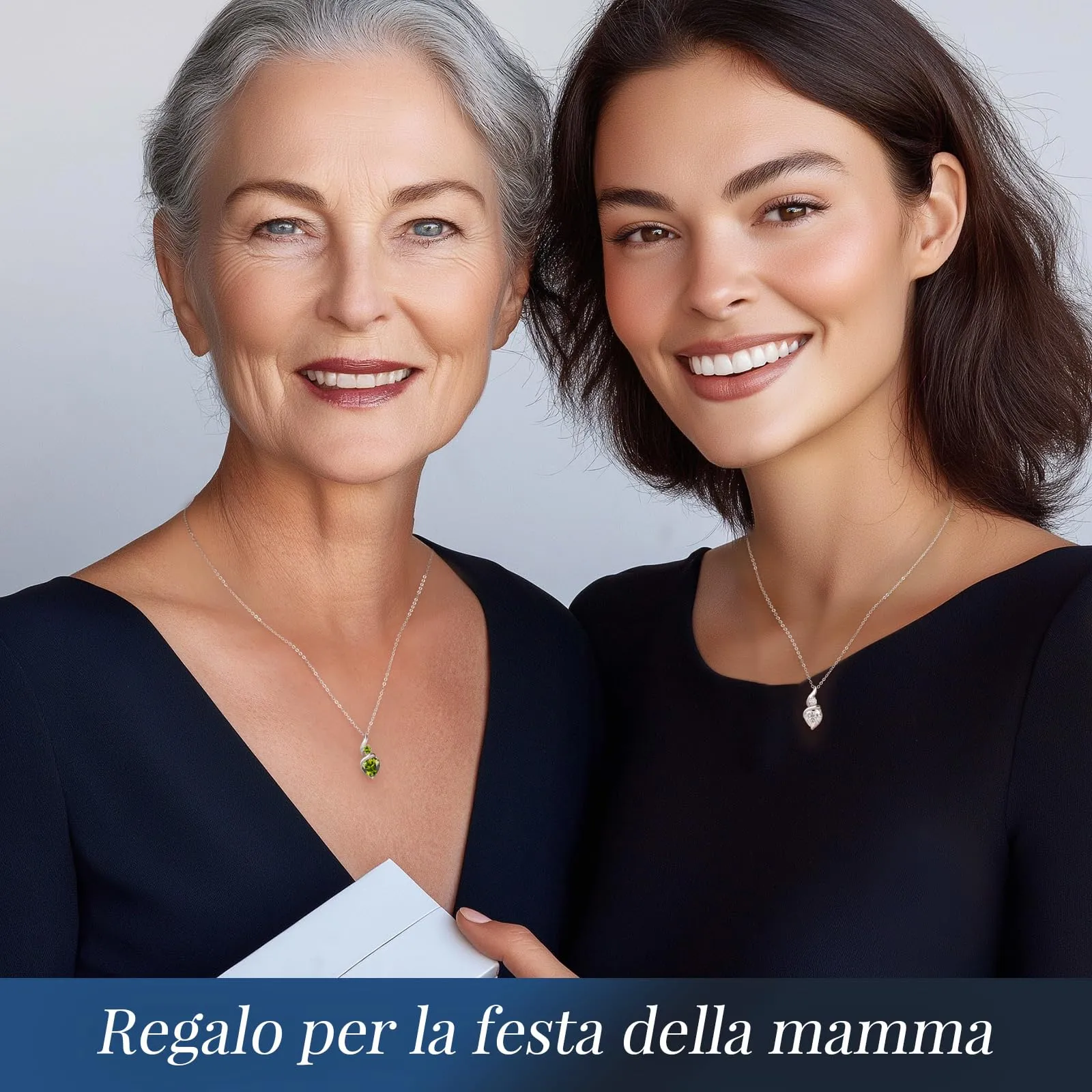 Louisa Secret Collana Donna in Argento 925 Fiamma Cuore con Zirconio - immagine 2