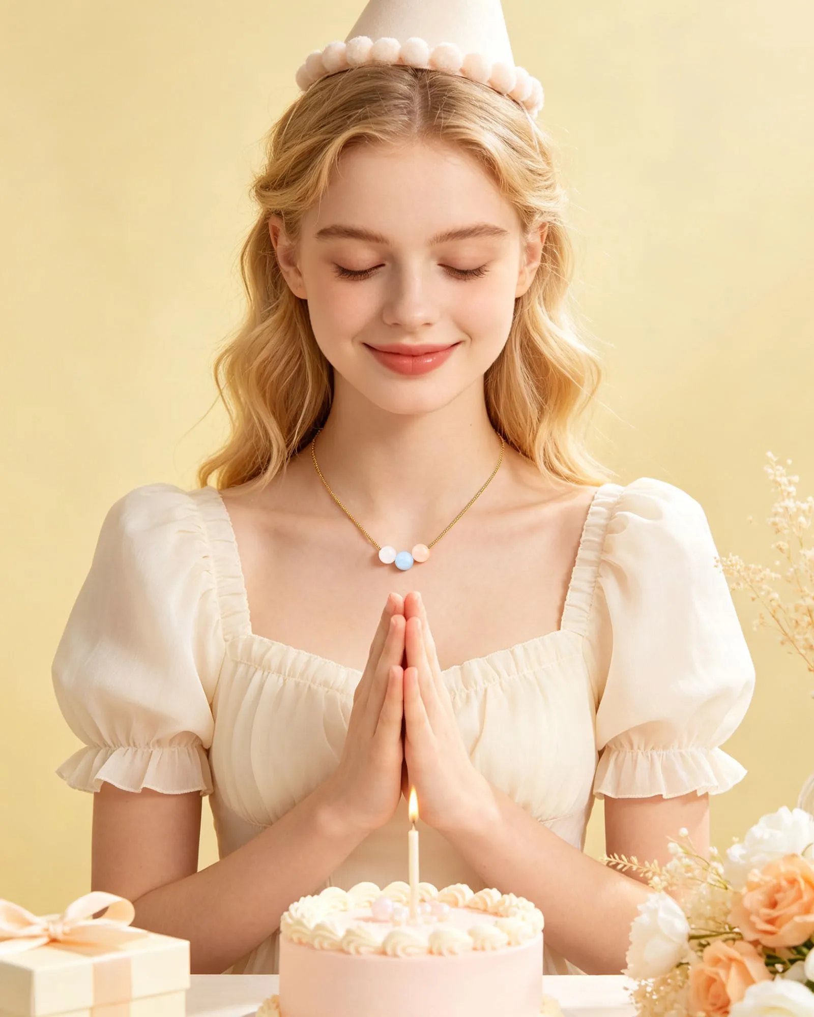 Cheerslife Collana in Pietre Naturali per Ragazza - immagine 2