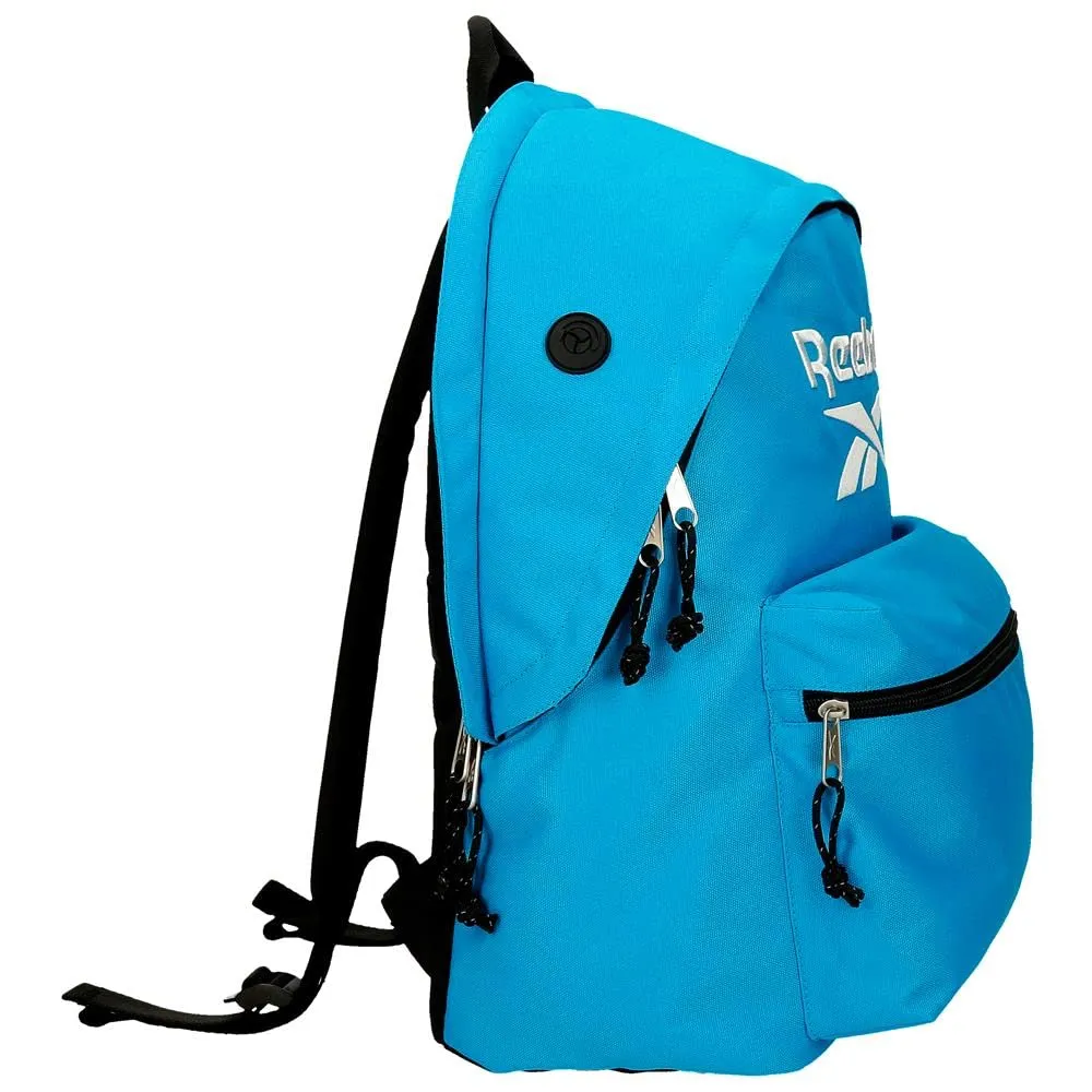 Reebok Boston Zaino a doppio scomparto per laptop 15.6" Blu, Poliestere, 23.87L - immagine 2