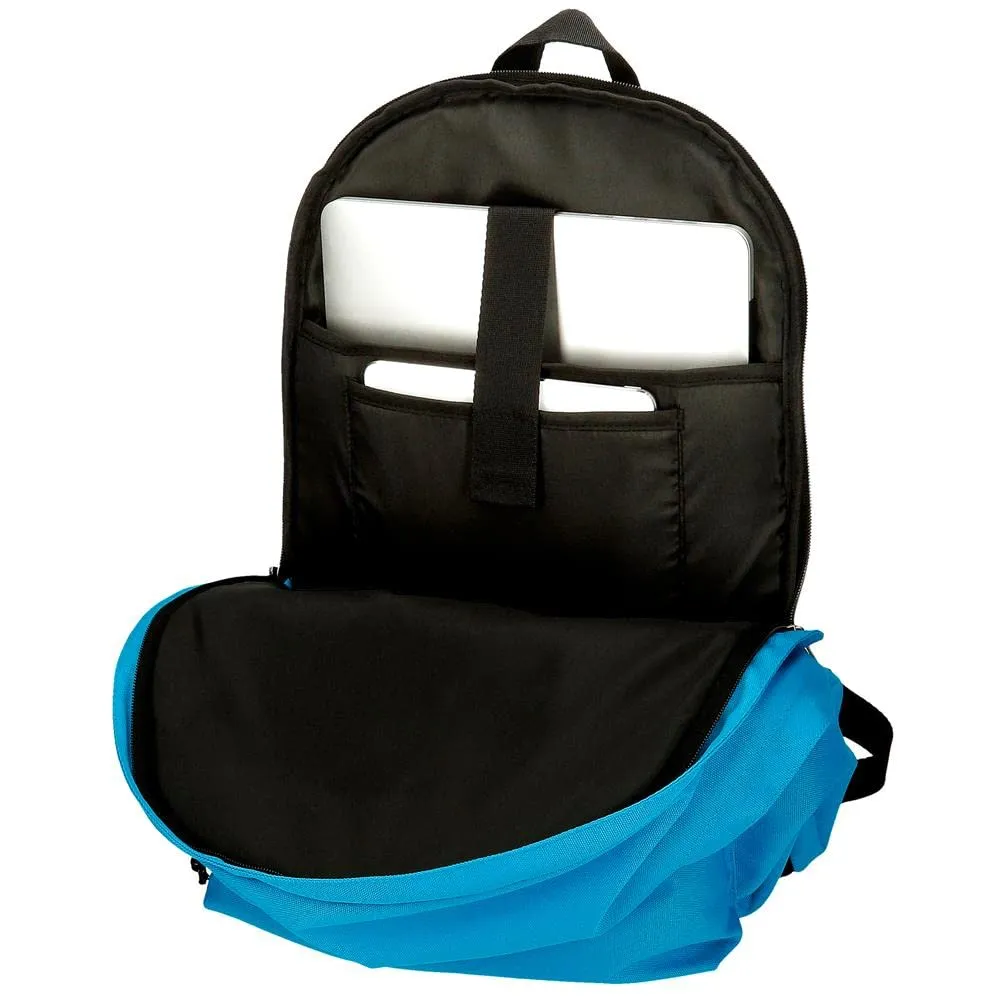 Reebok Boston Zaino a doppio scomparto per laptop 15.6" Blu, Poliestere, 23.87L - immagine 4