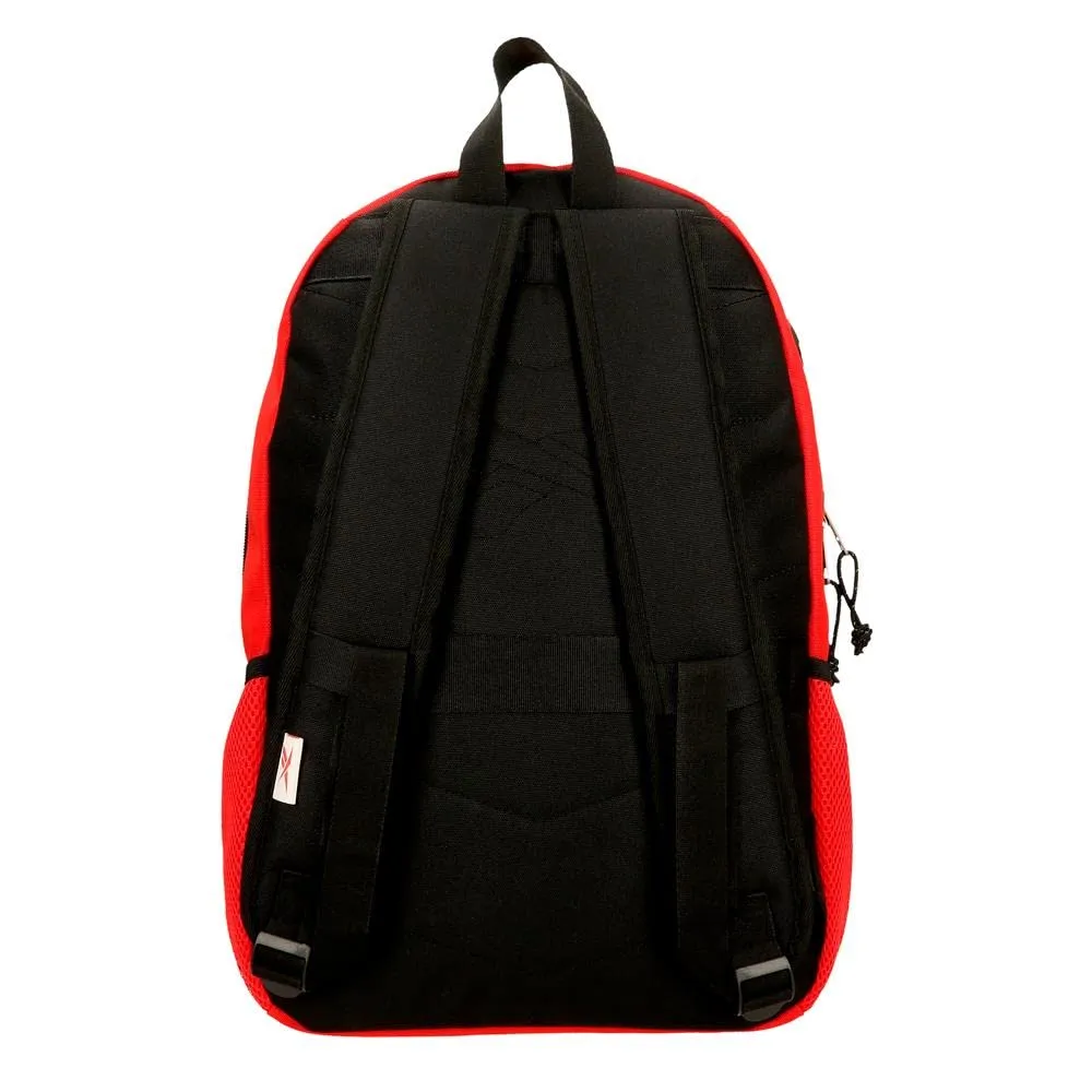 Reebok Zaino Scuola Doppio Comparto Rosso, Poliestere, 20,46L - immagine 3