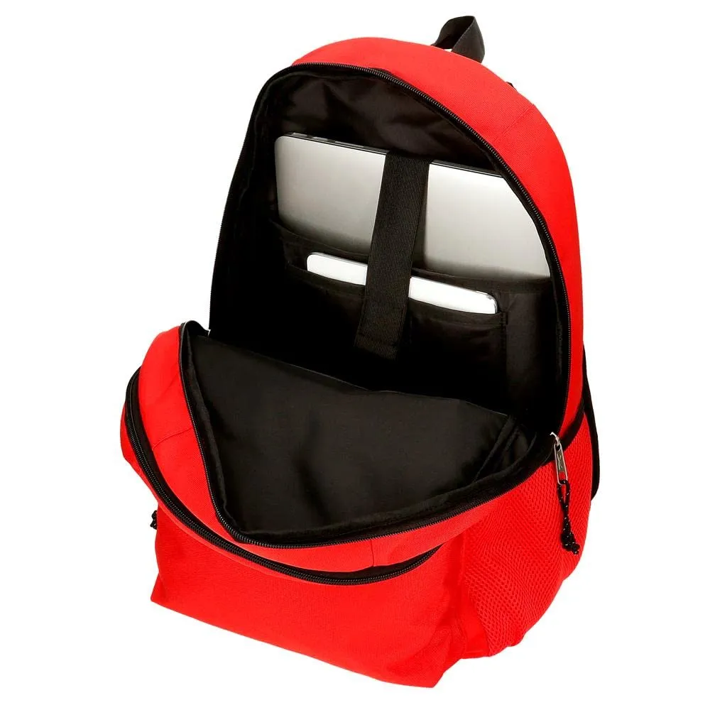 Reebok Zaino Scuola Doppio Comparto Rosso, Poliestere, 20,46L - immagine 4