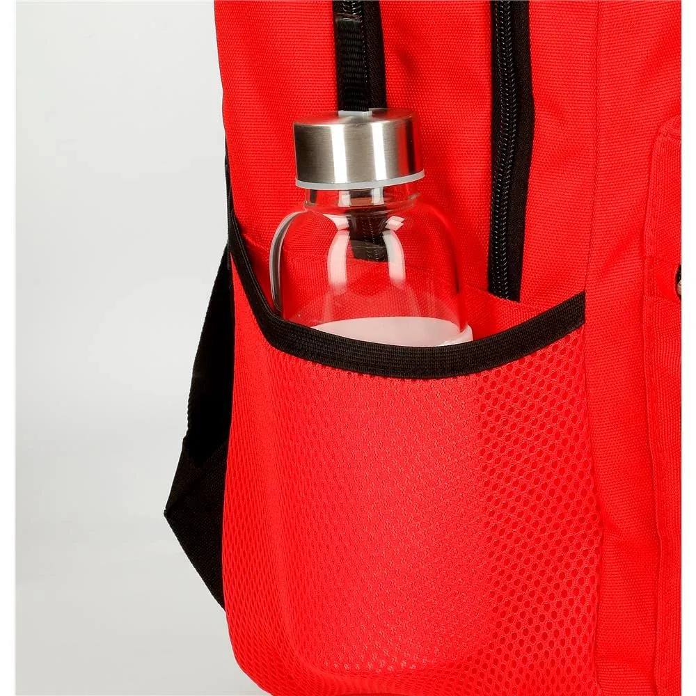 Reebok Zaino Scuola Doppio Comparto Rosso, Poliestere, 20,46L - immagine 6