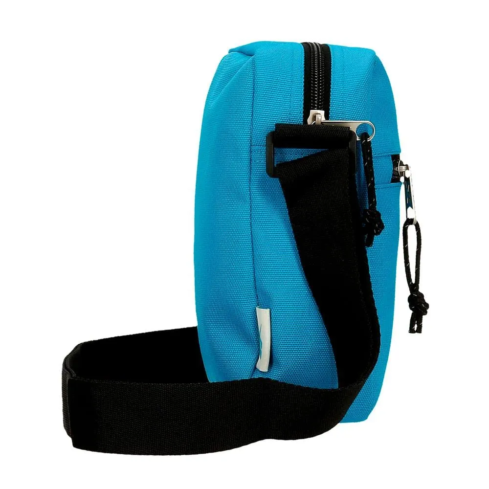 Reebok Borsa a tracolla Boston Blu, Poliestere, 17x21x7 cm - immagine 3