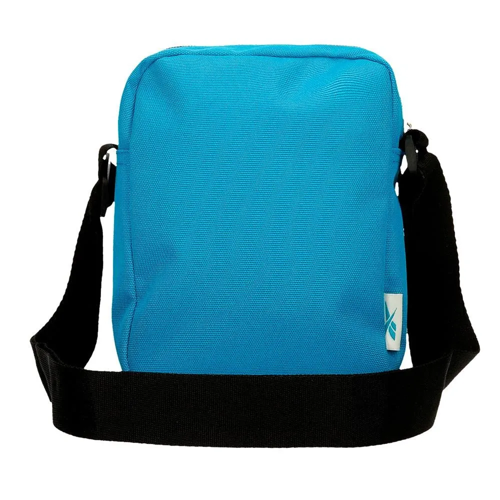 Reebok Borsa a tracolla Boston Blu, Poliestere, 17x21x7 cm - immagine 4