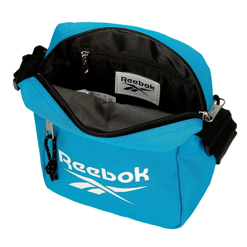 Reebok Borsa a tracolla Boston Blu, Poliestere, 17x21x7 cm - immagine 5