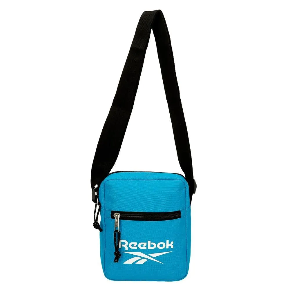 Reebok Borsa a tracolla Boston Blu, Poliestere, 17x21x7 cm - immagine 7