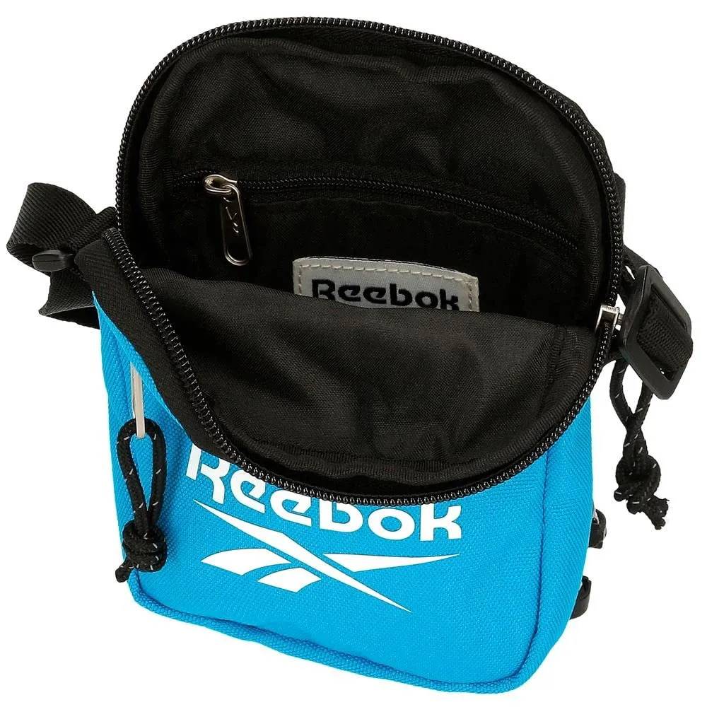 Reebok Boston Borsa a Spalla Piccola, Blu, Poliestere, 12x17x2,5 cm - immagine 4