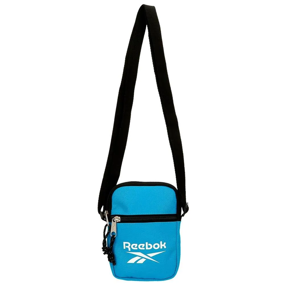 Reebok Boston Borsa a Spalla Piccola, Blu, Poliestere, 12x17x2,5 cm - immagine 6