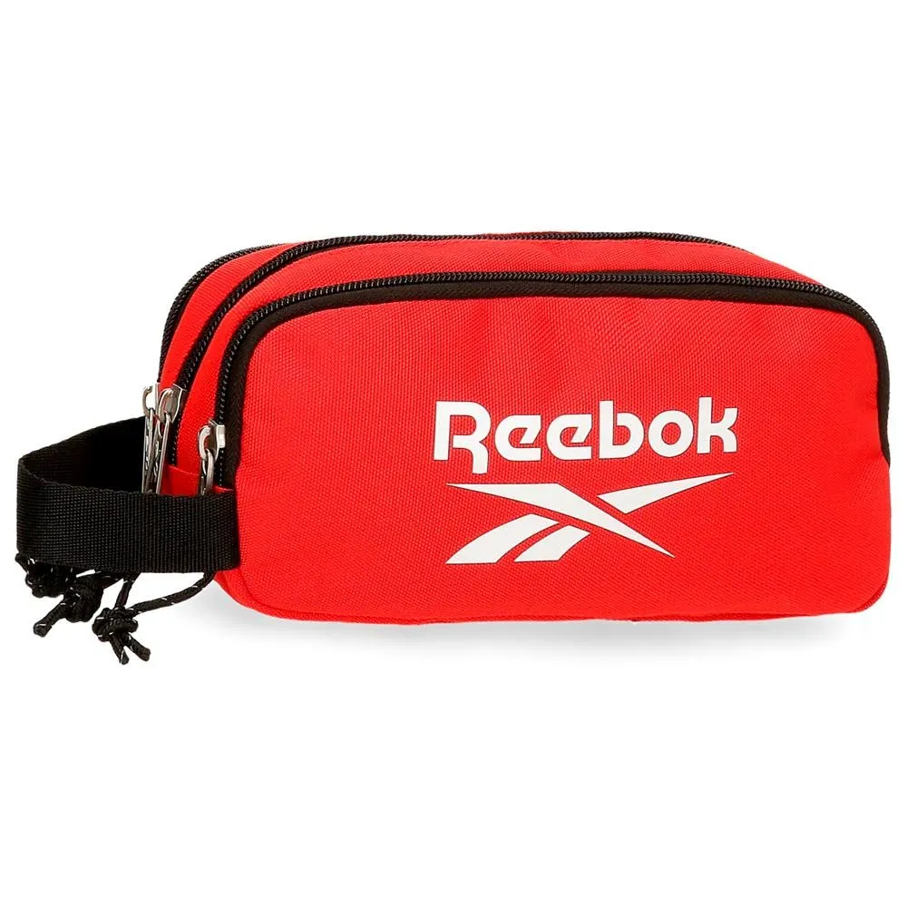 Reebok Boston Custodia Tripla Rossa 22x10x9 cm Poliestere - immagine 1