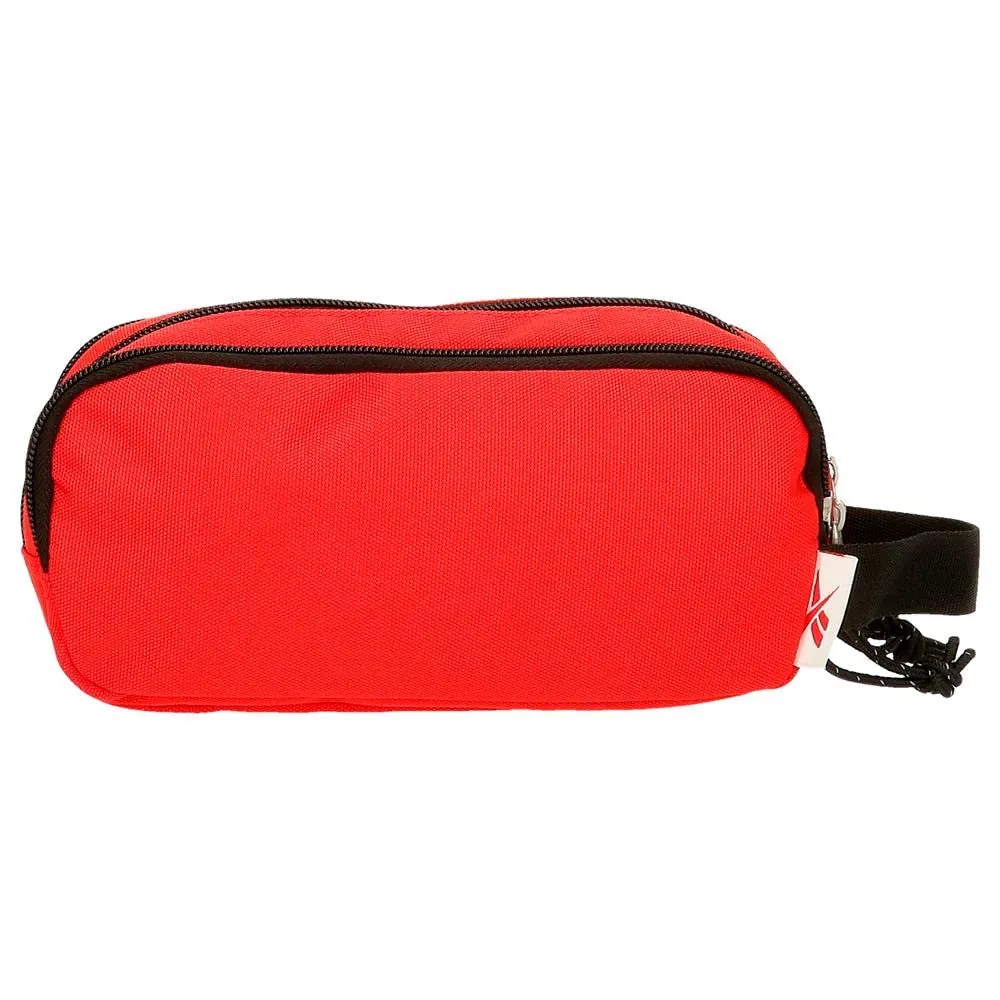 Reebok Boston Custodia Tripla Rossa 22x10x9 cm Poliestere - immagine 3