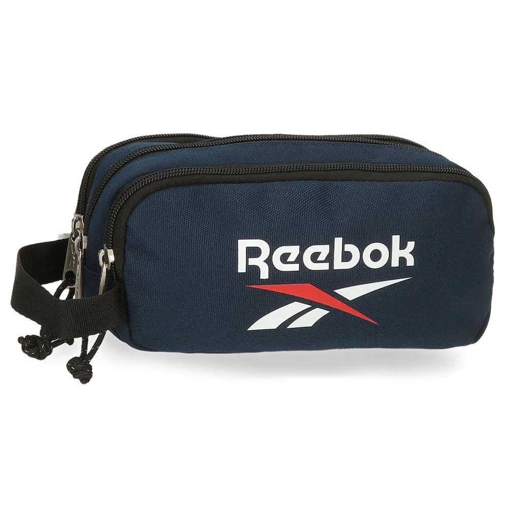 Reebok Boston Triple Case Blu Navy 22x10x9 cm Poliestere - immagine 1