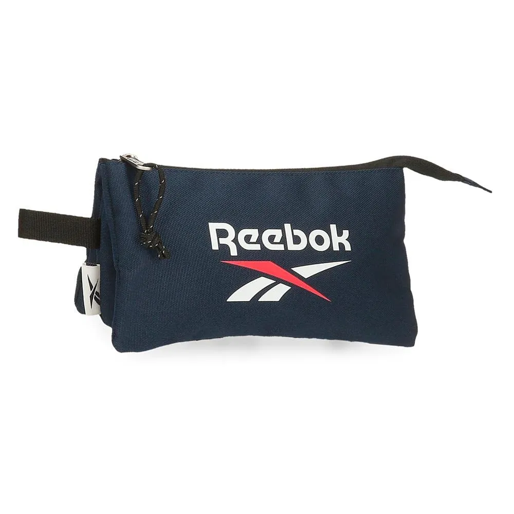 Reebok Boston Custodia Tripla Blu 22x12x5 cm Poliestere - immagine 1