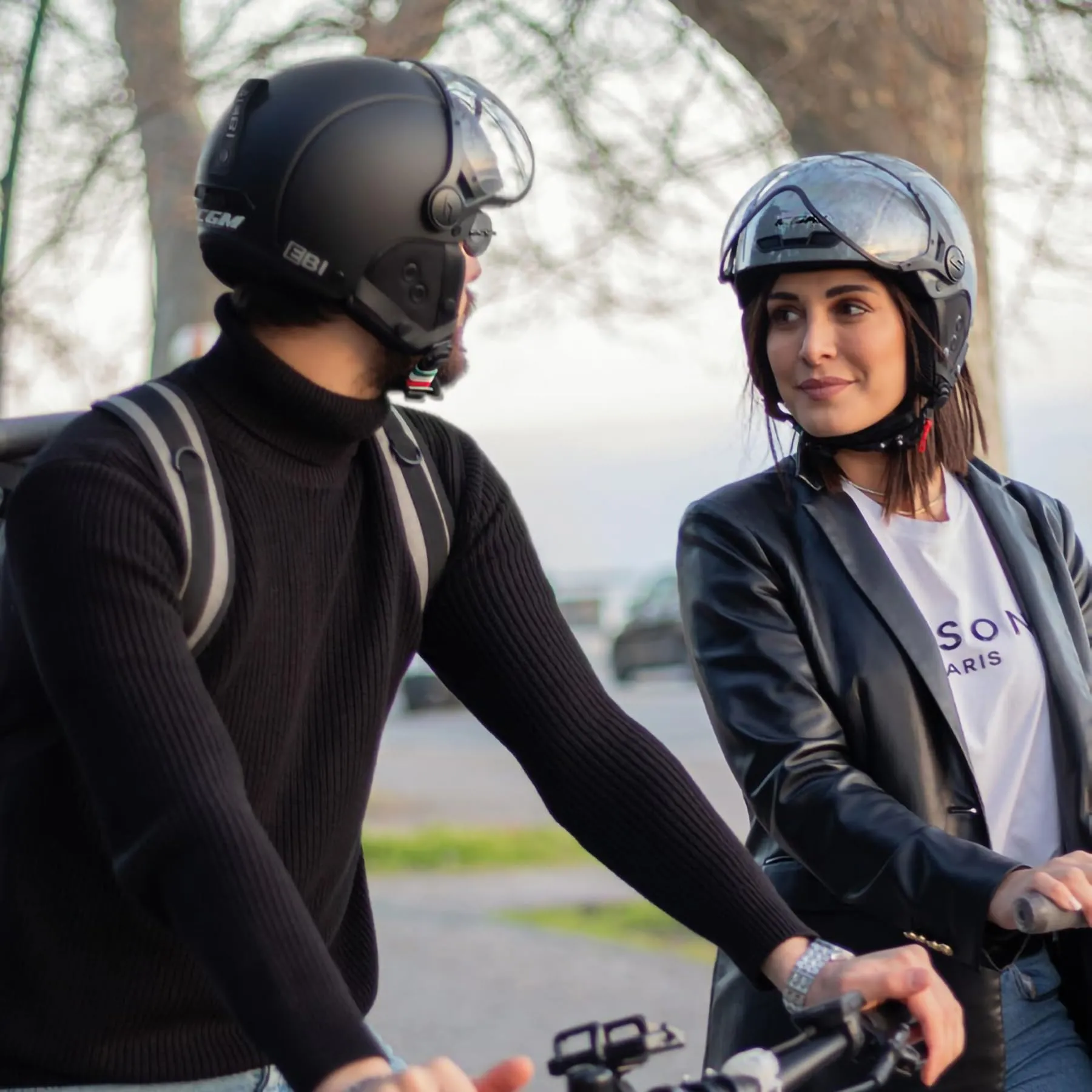 CGM 801A EBI MONO Casco Bici, Sci, E-bike, Nero opaco, XL (60cm) - immagine 3