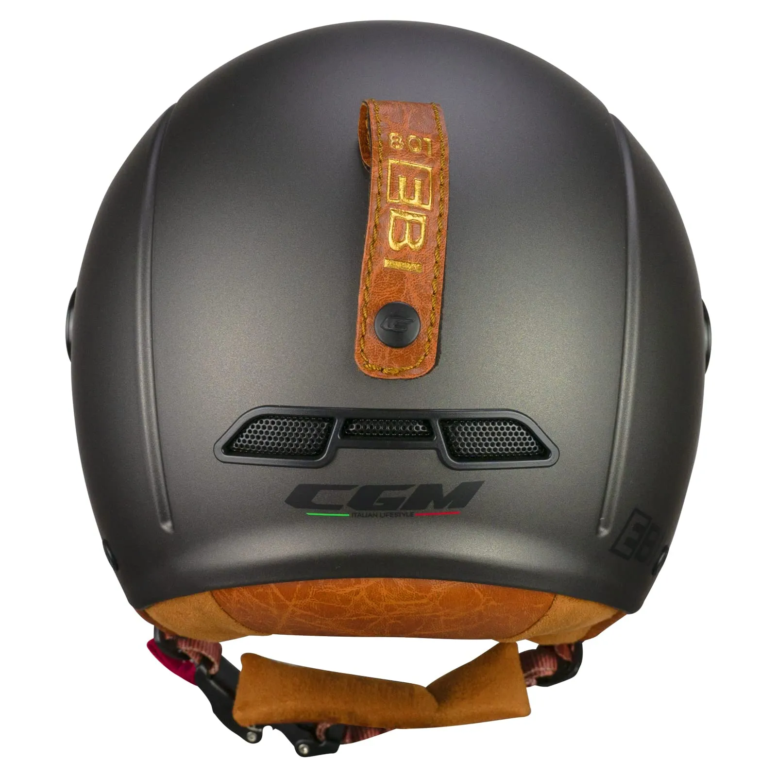 CGM 801V Ebi Vintage Casco Bici, sci, E-bike, Grafite satinato, XL (60cm) - immagine 2