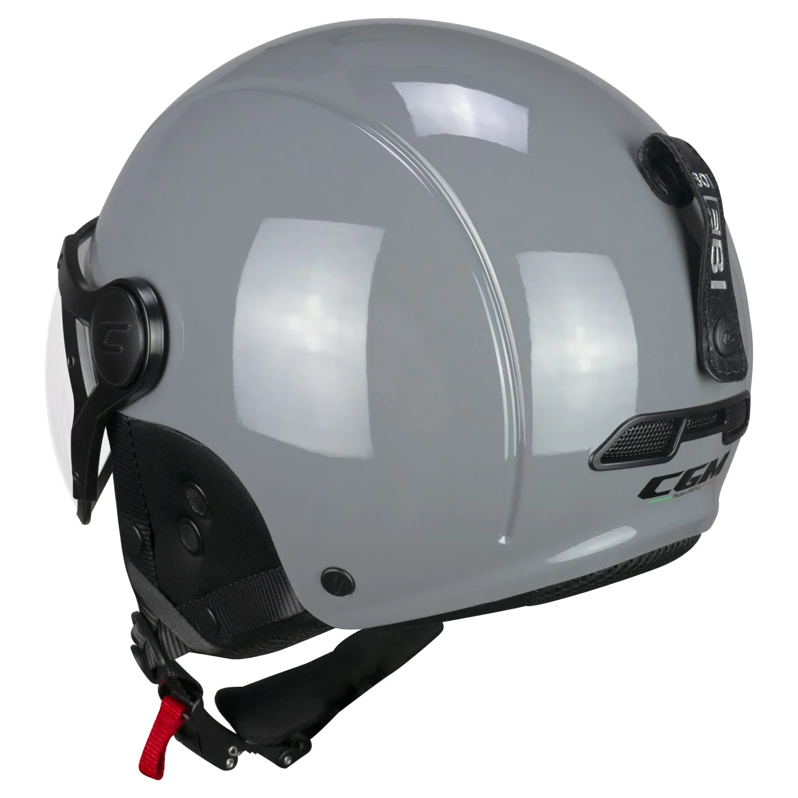 CGM 801A EBI MONO Casco Bici, Sci, E-bike, Grigio, XL (60cm) - immagine 3