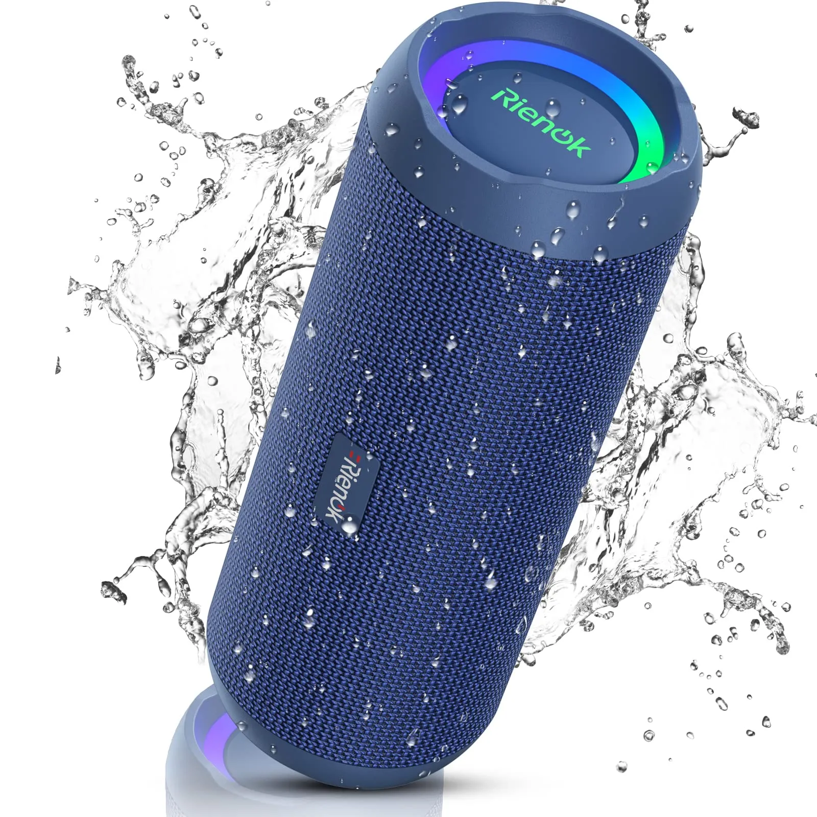 RIENOK S1 mini Cassa Bluetooth 30W Impermeabile IPX7, Blu - immagine 1