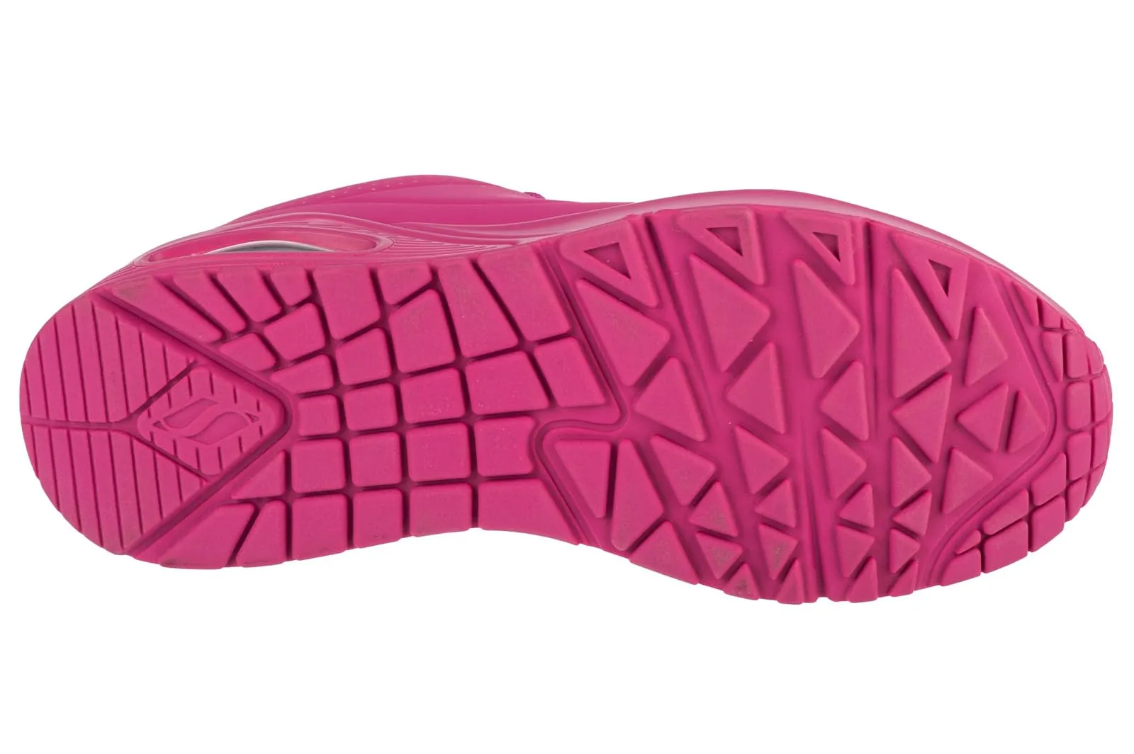 Skechers Uno Stand On Air Scarpe da ginnastica Donna, Magenta Durabuck Mesh, 36.5 EU - immagine 5