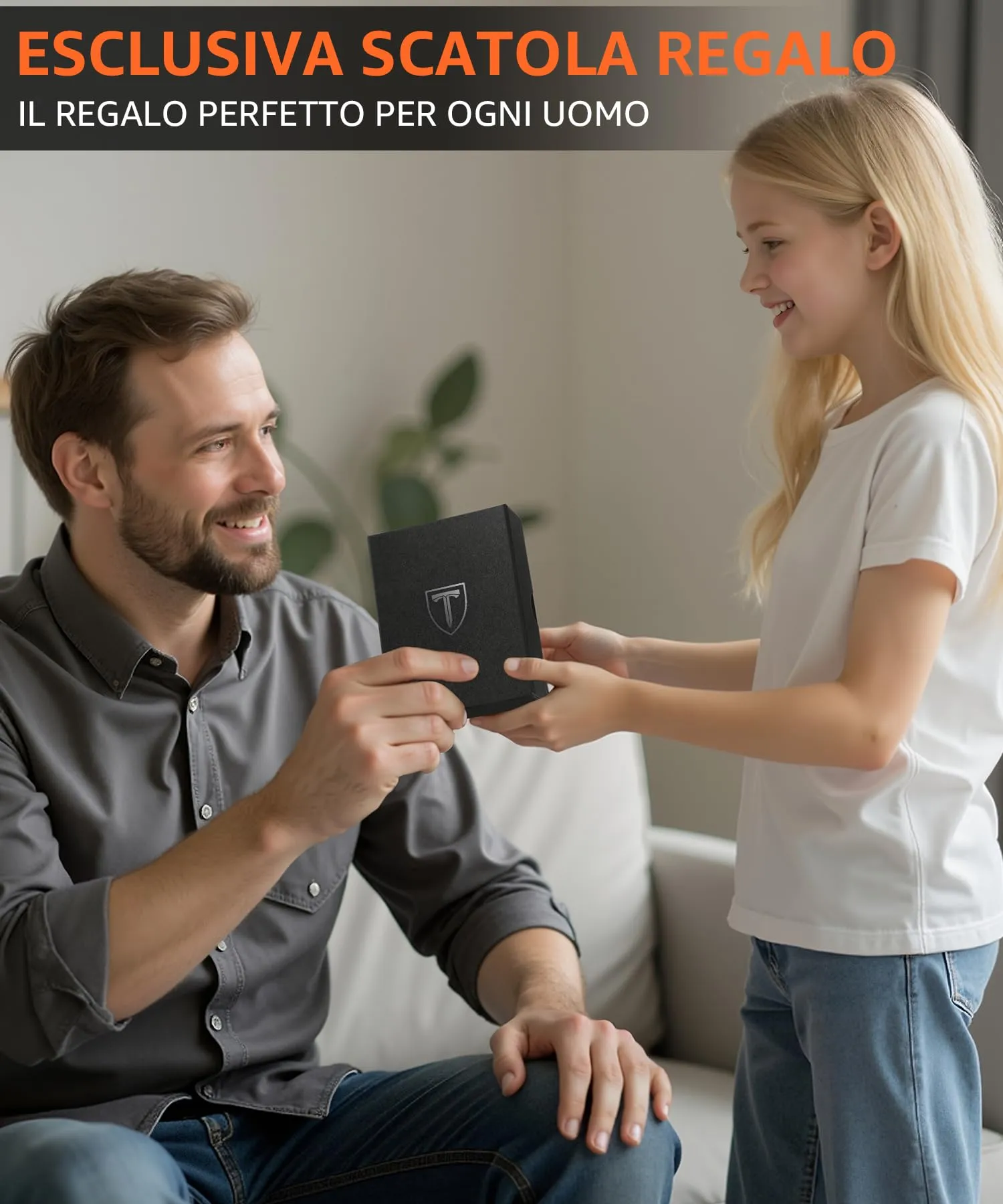 TEEHON Portafoglio Uomo Porta Carte di Credito con Protezione RFID - immagine 7