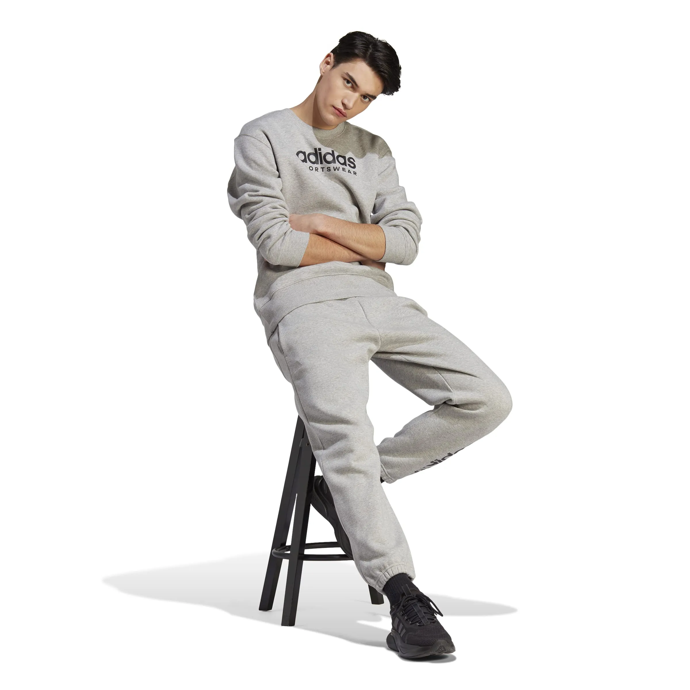 adidas All Szn Hoodie - Grey - S - IC9823 - immagine 6