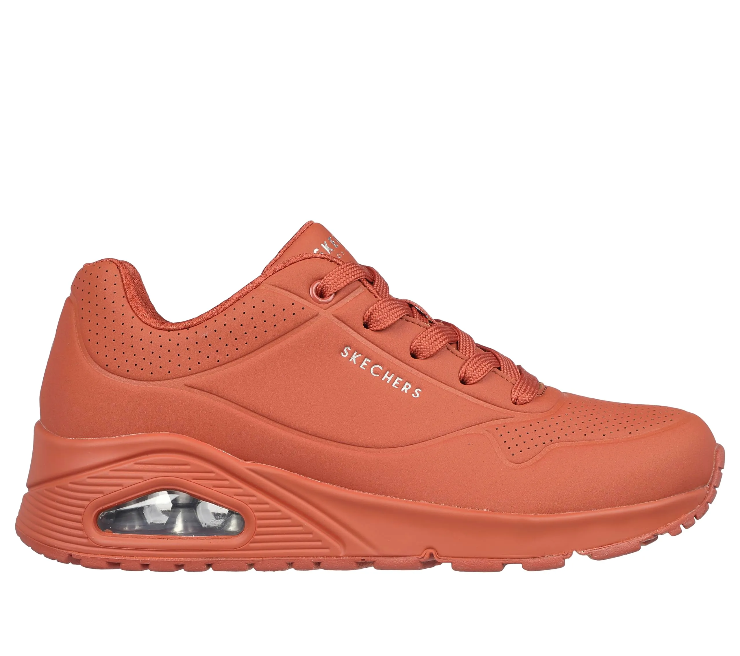 Skechers Uno Stand On Air Scarpe da Ginnastica Donna Rust Durabuck Mesh 37.5 EU - immagine 6